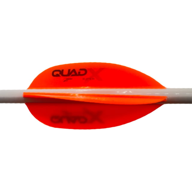 Flex Fletch Quad X Vanes Blaze Orange 50 pack 1006300