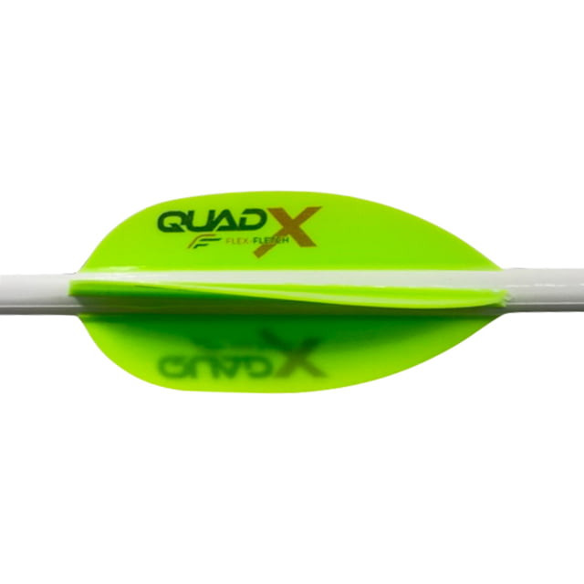 Flex Fletch Quad X Vanes Cosmic Green 50 pack 1006301