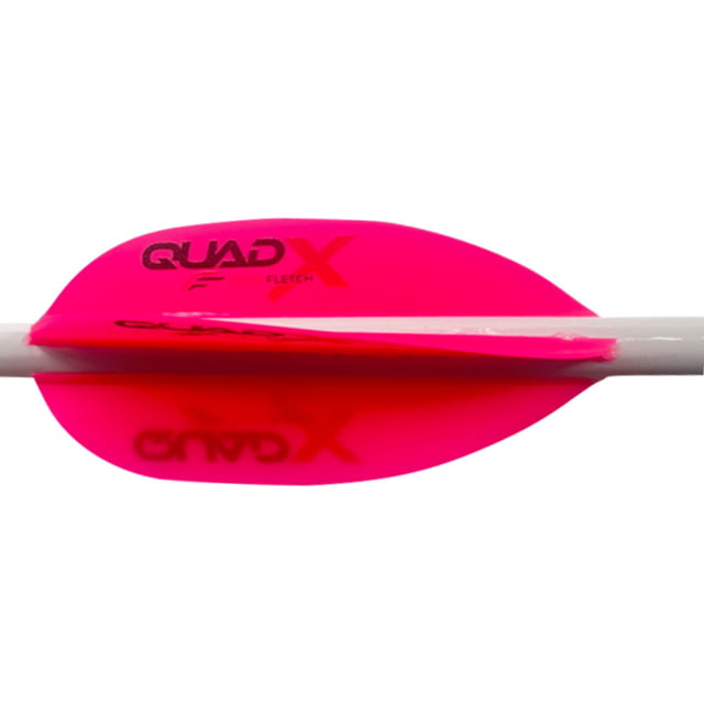 Flex Fletch Quad X Vanes Flo Red 50 pack 1006303