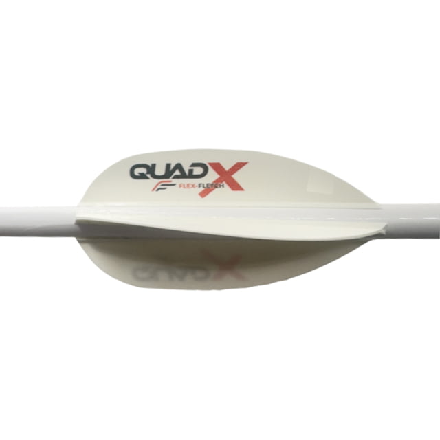 Flex Fletch Quad X Vanes White 50 pack 1006302