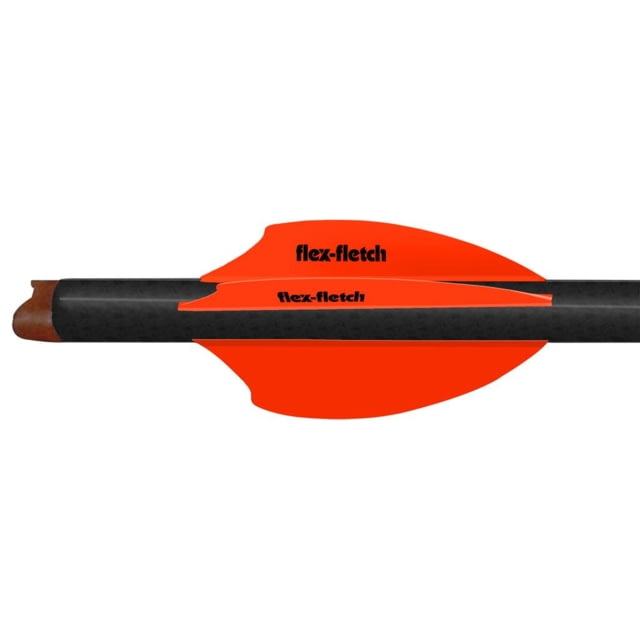 Flex Fletch Silent Knight 200 FLEX2 2 in. 100 pk. Blaze - Flex Fletch