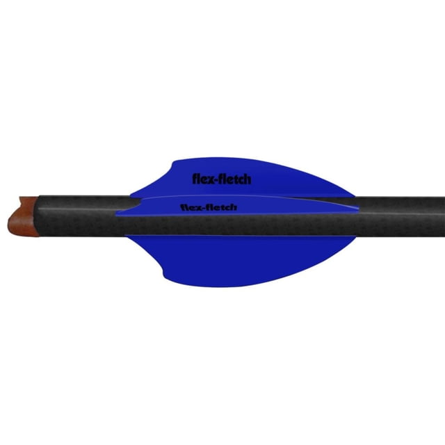 Flex Fletch Silent Knight 200 FLEX2 2 in. 100 pk. Blue - Flex Fletch