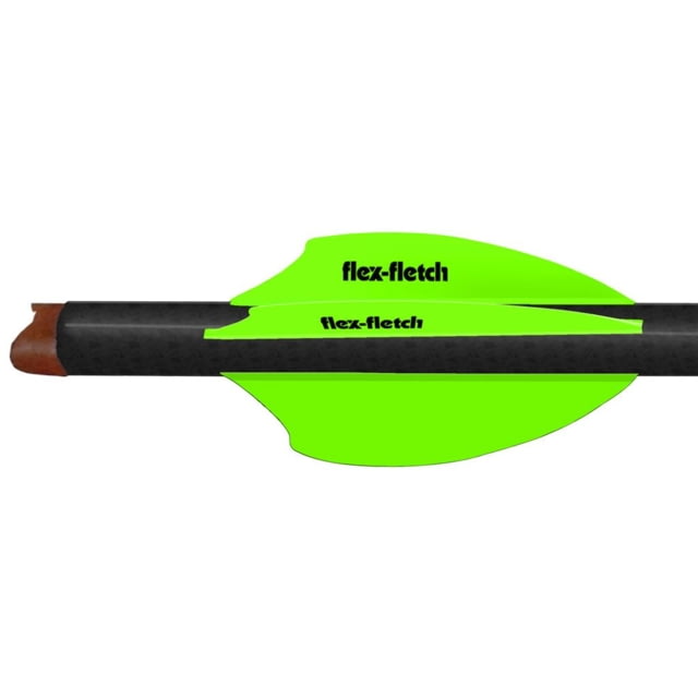 Flex Fletch Silent Knight 200 FLEX2 2 in. 100 pk. Green - Flex Fletch