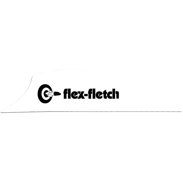 Flex Fletch Silent Knight 200 FLEX2 2 in. 39 pk. White - Flex Fletch