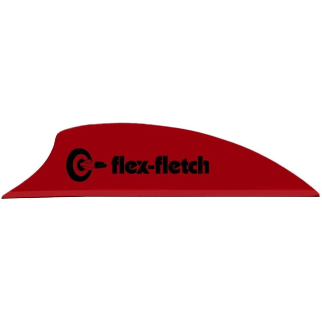 Flex Fletch Silent Knight 200 FLEX2 2 in. 39 pk. Red