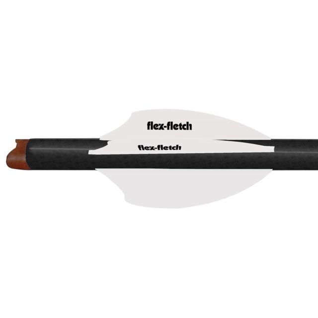 Flex Fletch Silent Knight 200 White 2 in. 36 pk.