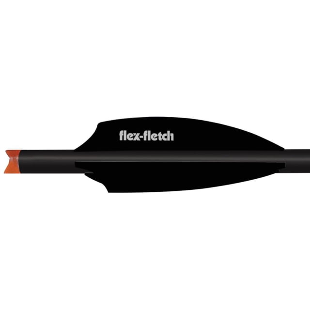 Flex Fletch Silent Knight 300 Black 3 in. 36 pk. - Flex Fletch