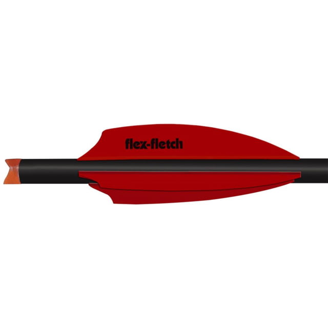 Flex Fletch Silent Knight 300 Real Red 3 in. 36 pk. - Flex Fletch