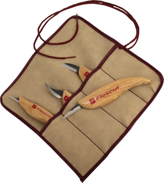 Flexcut 4pc Carving Knife Set FLEX - Flexcut