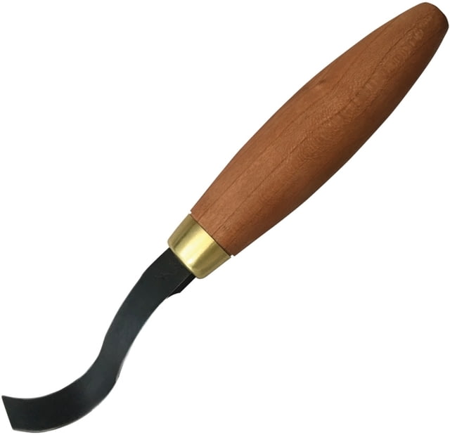 Flexcut Double Bevel Sloyd Hook Knife 8.5in Overall Cherry Wood - Flexcut