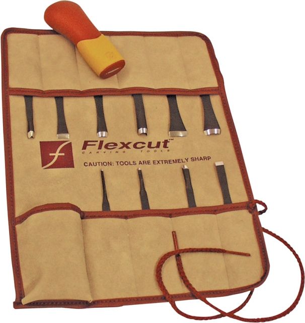 Flexcut Eleven Piece Craft Carver Set FLEX - Flexcut