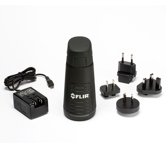 FLIR Systems Battery Charger w/Power Supply and Multi Plugs Black - Flir Systems