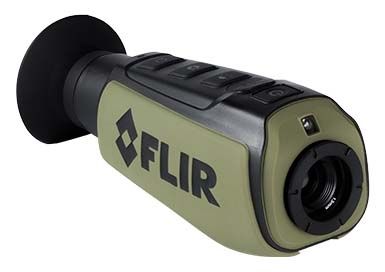 FLIR Systems Scout II 320 Thermal Night Vision Monocular 320x240 Handheld Hunting Monocular Thermal Imaging Night Vision CameraGreen/Black - Flir Systems