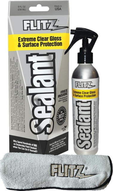 Flitz SEALANT 8 OZ SPRAY BOTTLE W/ FREE MICROFIBER CS