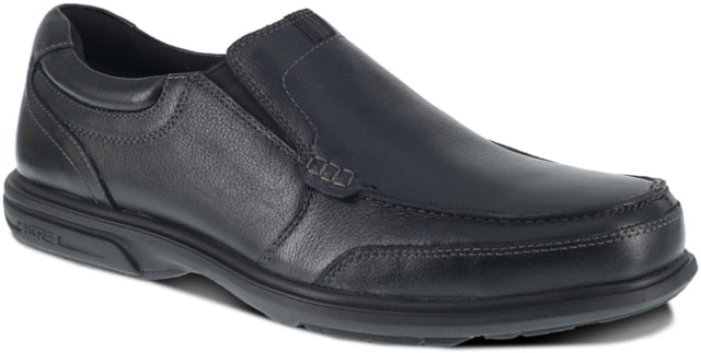 Florsheim Loedin Slip On Oxford Steel Toe Shoe - Mens Black 8D - Florsheim
