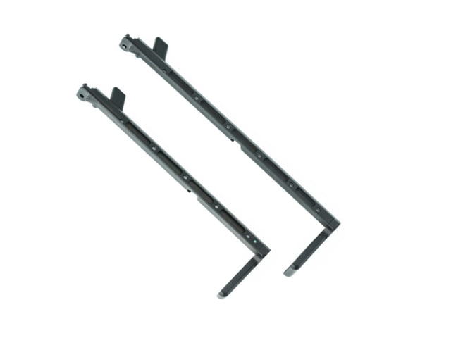 FLUX DEFENSE Raider 365 Side Folding Rifle Stock - Short w/ SBR Endplate Black - Flux Defense
