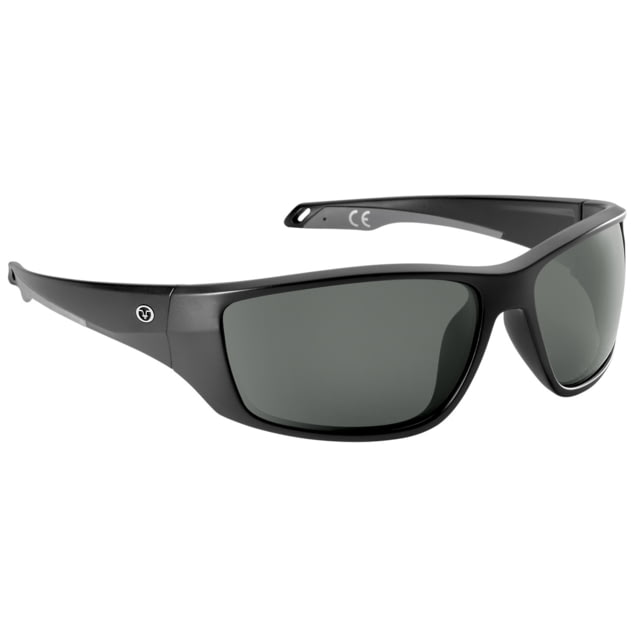 Flying Fisherman  Carico Sunglasses Matte Black Frame Smoke Lens AcuTint Polarized Lens System - Flying Fisherman