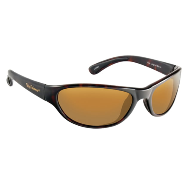 Flying Fisherman Key Largo Sunglasses Tortoise Frame/Amber - Flying Fisherman