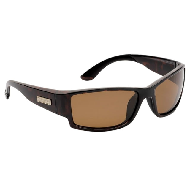 Flying Fisherman Razor Sunglasses DarkTortoise Frame/Amber Lens - Flying Fisherman