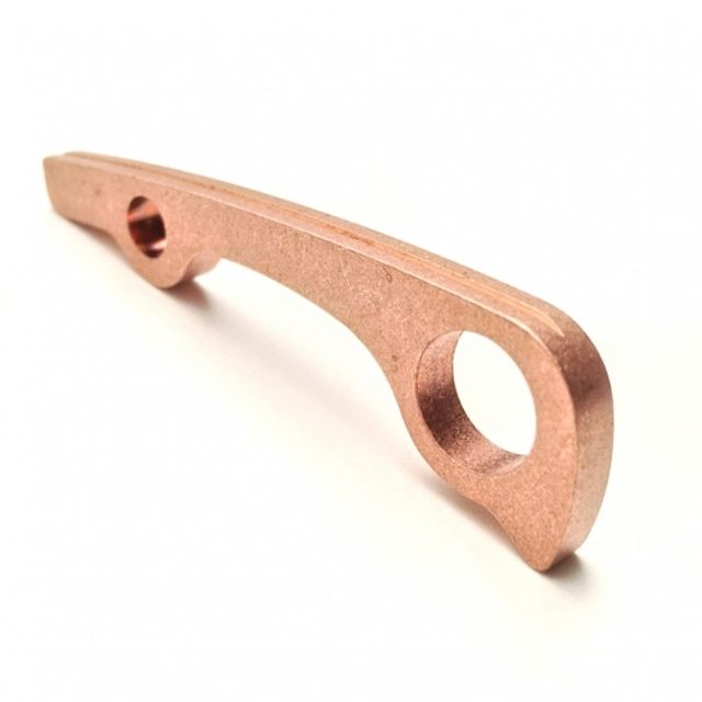 Flytanium Copper Backspacer for Spyderco Paramilitary 2 Antique Stonewash - Flytanium