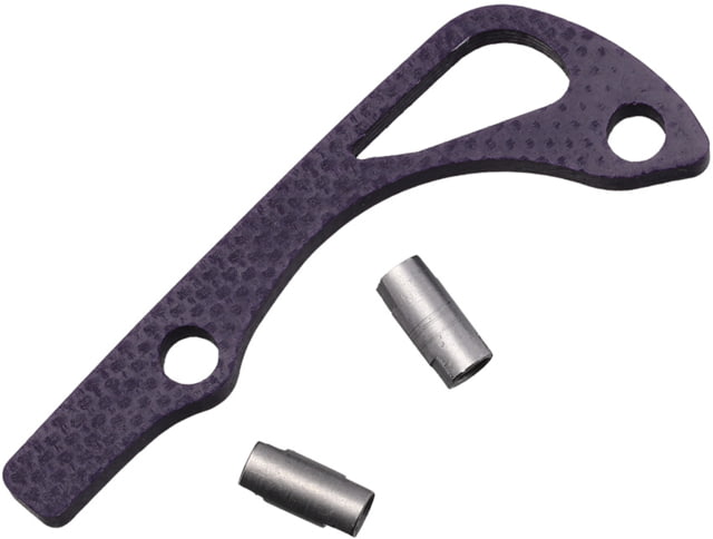 Flytanium Mini Bugout G-10 Backspacer Deep Purple - Flytanium