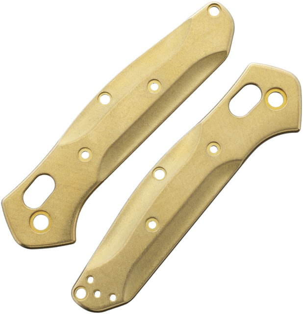 Flytanium Mini Osborne 945 Brass Scales Fixed Blade Knife