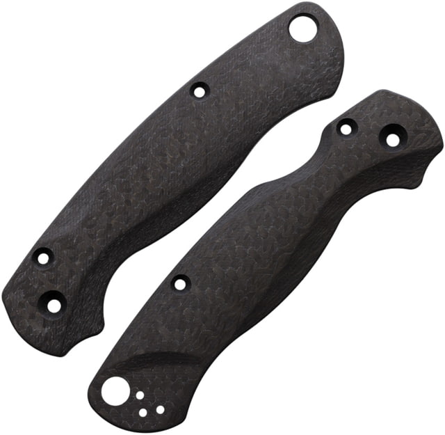 Flytanium PM2 Lotus Scales Weave CF Fixed Blade Knife - Flytanium