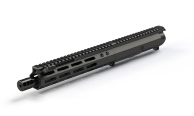 FM Products FM-45 AR Upper Receiver w/ Micro Brake .45 Caliber 10 inch 10in Barrel Ultralight ProfileFlash Supressor Black - Fm Products