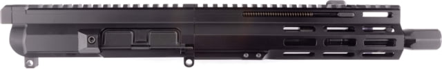 FM Products Mike-15 .223 Wylde Gen 2 Complete Upper Receiver 17.75 inch 9 inch Barrel Pistol Length 1-8 Twist 1/2x28 Thread Free-Float Nitride Black - Fm Products