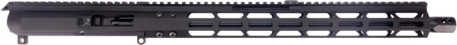 FM Products MIKE-9 9mm Complete Upper Receiver 23.75 inch 16 inch Barrel Front Charge 1-10 Twist 1/2x36 Thread Free-Float Nitride Black - Fm Products