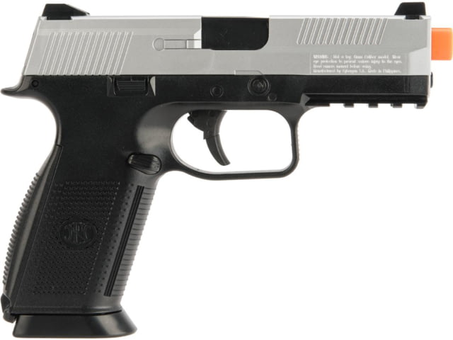 FN Herstal FNS-9 Airsoft Spring Pistol by Cybergun Black/Silver Small - Fn Herstal