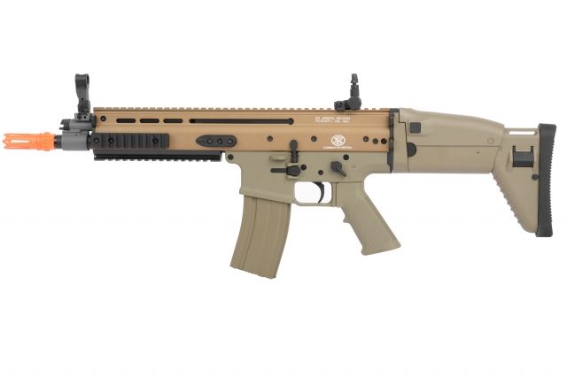FN Herstal SCAR-L AEG Metal/Polymer Tan Large - Fn Herstal