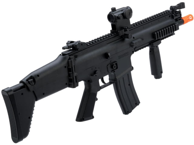 FN Herstal SCAR-L Licensed Spring Powered Airsoft Rifle Black Medium - Fn Herstal