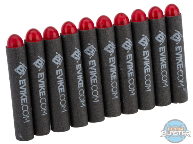 Foam Blaster Full Length Soft Foam Darts Hard Tip 100pcs Black - Foam Blaster