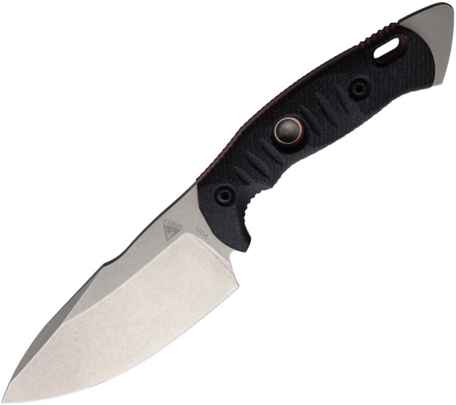 Fobos Knives Alaris Fixed Blade Black/Red - Fobos Knives