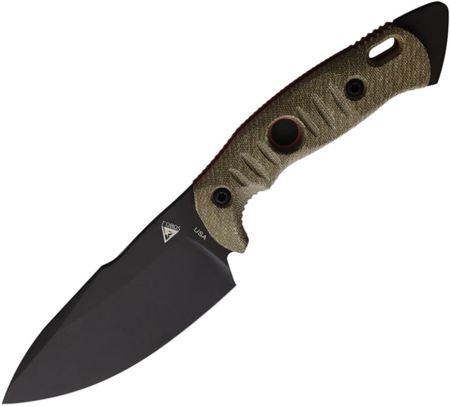 Fobos Knives Alaris Fixed Blade Grn/Org FOB041 - Fobos Knives