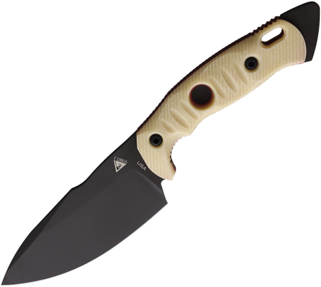 Fobos Knives Alaris Fixed Blade Ivr/Red FOB043 - Fobos Knives