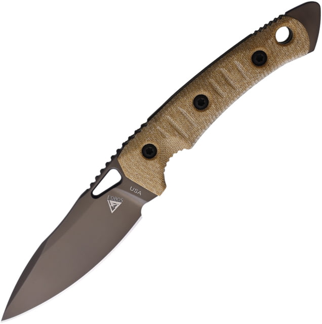 Fobos Knives Cacula Fixed Blade Nat/Blk - Fobos Knives