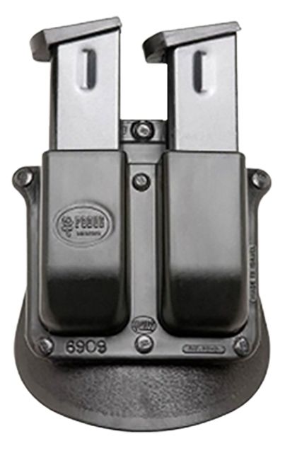 USED Fobus Evo Double Magazine Belt Pouch 9mm 357 and 40 Cal Black  EDEMO1 Used Condition Fair Scratches - Fobus