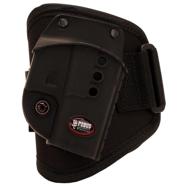 Fobus Evolution Ankle Holster Glock 42 Right Black - Fobus