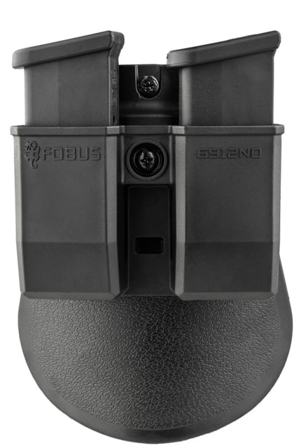 Fobus Evo Double Magazine Paddle Pouch Glock 42 43 & 43x Sig Sauer P3565 Smith and Wesson MP Black - Fobus