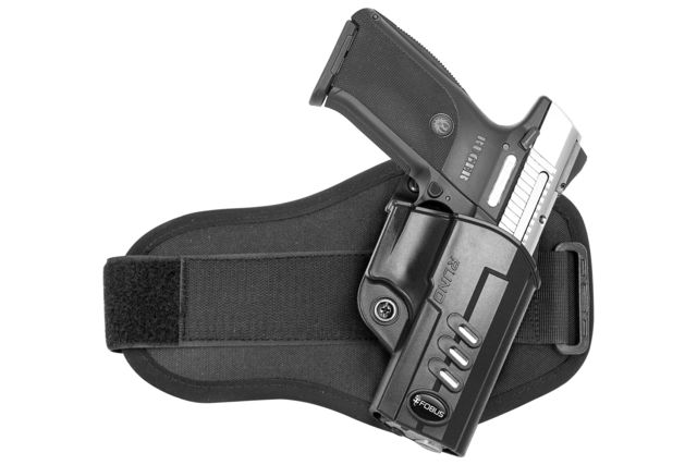 Fobus Evolution Ankle Holster Ruger SR40/Ruger SR40c/Ruger SR9/SR9C Right Black - Fobus