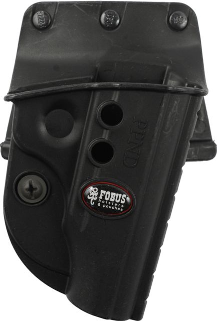 Fobus Evolution Holster Walther PP .380 ACP/Walther PPK .380 ACP/Walther PPK/S .380 ACP Right Hand Plain Black - Fobus