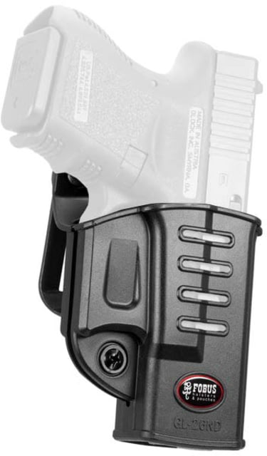 Fobus Evolution Holster Glock 26 Right Hand Black - Fobus