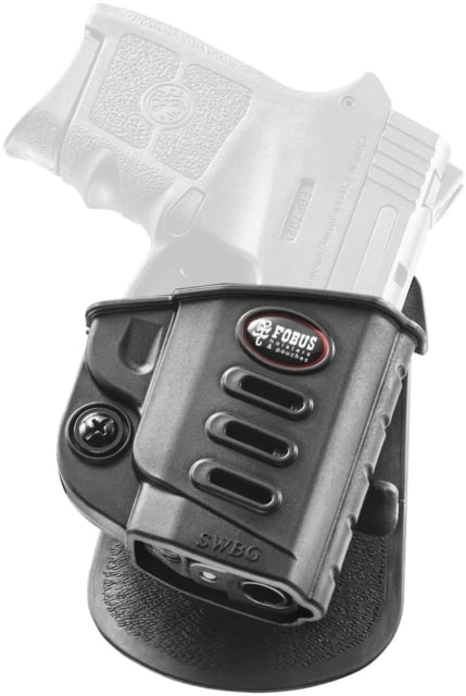 Fobus Evolution OWB Belt Holster S&W Bodyguard 380 Holster Right Black - Fobus