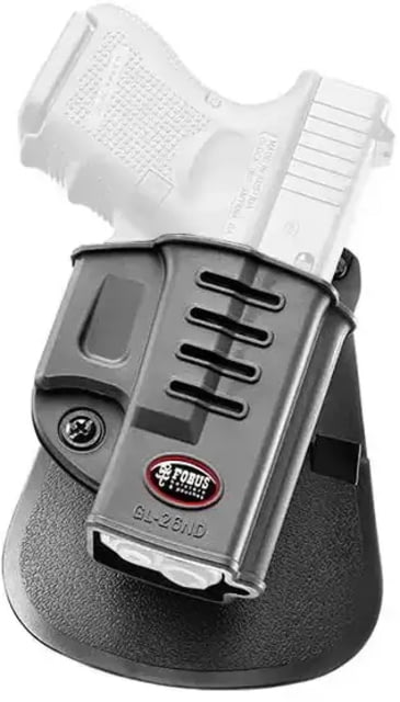 Fobus Injection Molded Polymer OWB Belt Holster Glock 26 G27 Black - Fobus