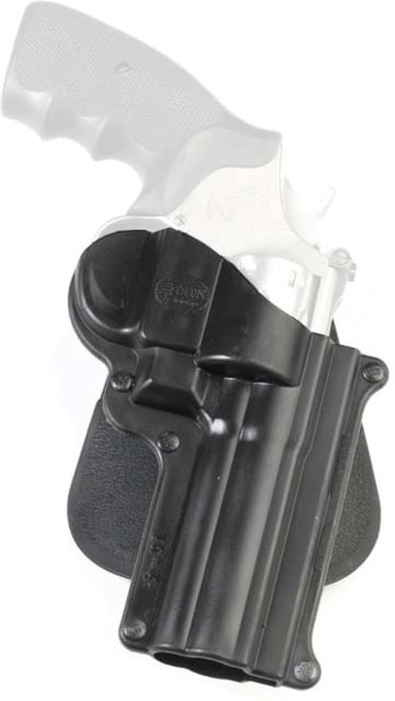 Fobus Injection Molded Polymer OWB Paddle Holster S&W Model 686 L-Frame Taurus Model 65 Rotating Black