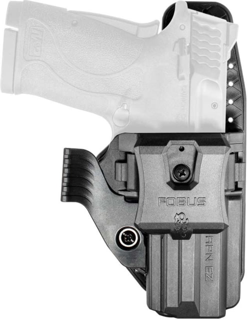 Fobus APN OWB/IWB Paddle Holster S&W MP 380 Shield Ambidextrous Black - Fobus