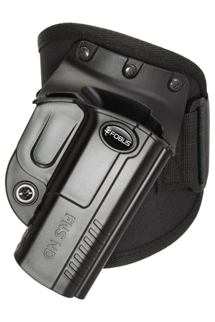 Fobus Evolution Ankle Holster FN FNS-40/FN FNS-40 Compact/FN FNS-9/FN FNS-9 Compact Right Black - Fobus