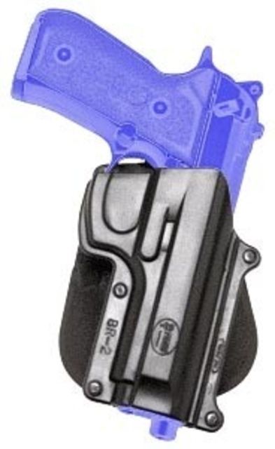 Fobus Paddle Roto Holster Beretta 92/Beretta 96 Right Hand Plain Black - Fobus